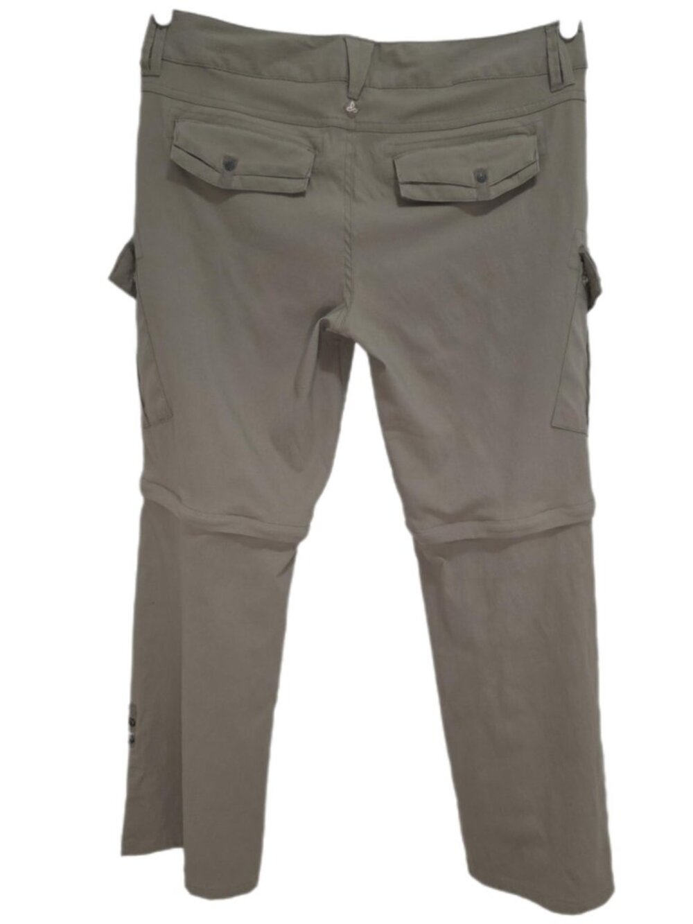 1429 Prana Outdoor Boot-Cut Flat Front Zip-Off Pants Sz.8 Womens - Picture 2 of 3